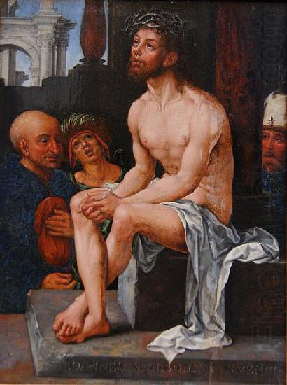 Man of Sorrow., Jan Gossaert Mabuse